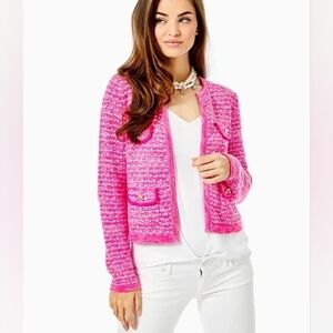 Lilly Pulitzer EUC Kienna Cardigan, Sz L